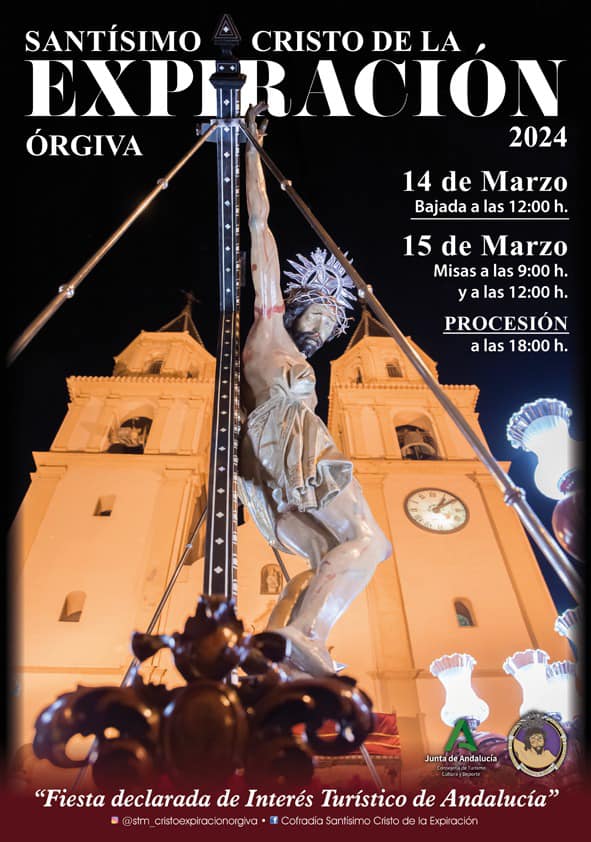 Festividad del Santísimo Cristo de la Expiración 2024 Órgiva
